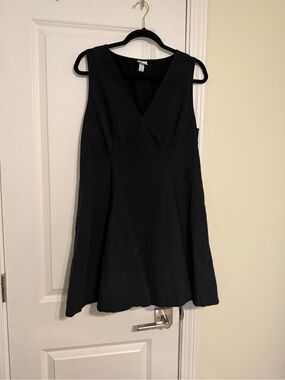 a new day Black V-Neck Mini Dress